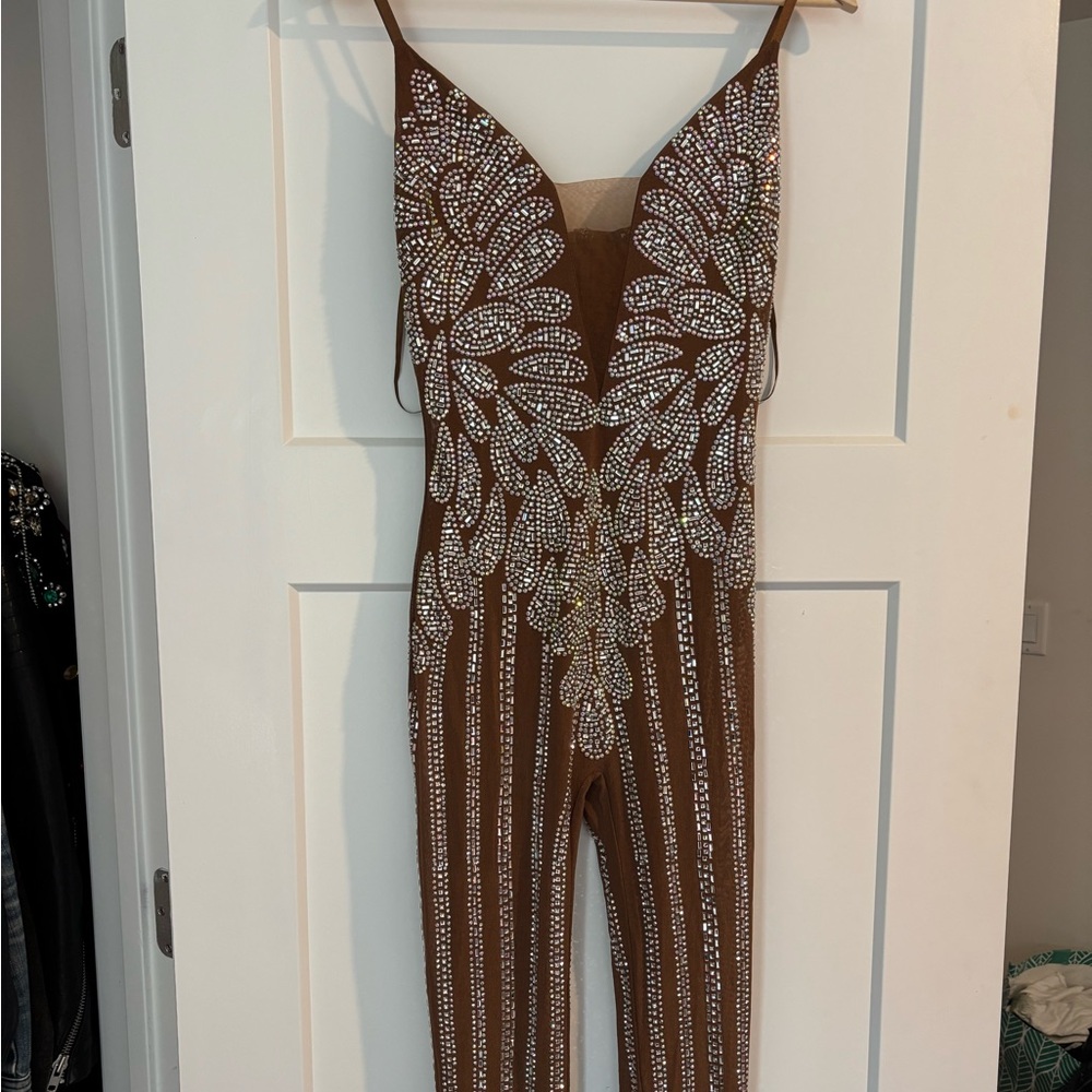 Rhinestone jumpsuit
